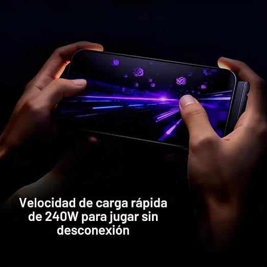 Cable Cargador 240W Pro Con Soporte Plegable Integrado🚚Envió Gratis + Pago Contra Entrega
