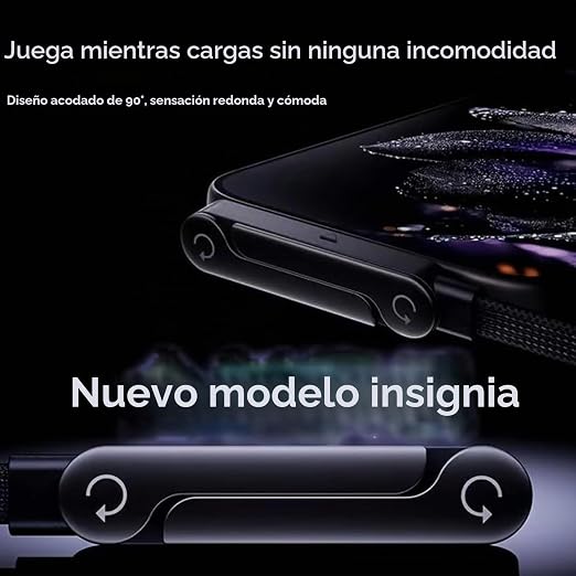Cable Cargador 240W Pro Con Soporte Plegable Integrado🚚Envió Gratis + Pago Contra Entrega