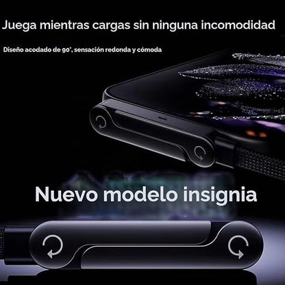 Cable Cargador 240W Pro Con Soporte Plegable Integrado🚚Envió Gratis + Pago Contra Entrega