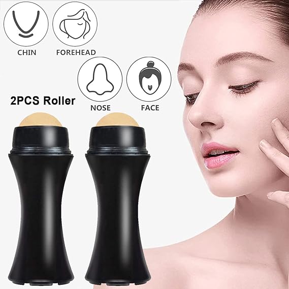 2X1 Rodillo de piedra Volcanica Quita Grasa Facial - VulcaRodillo™️🚛Envio Gratis+ Pago Contra Entrega