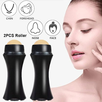 2X1 Rodillo de piedra Volcanica Quita Grasa Facial - VulcaRodillo™️🚛Envio Gratis+ Pago Contra Entrega