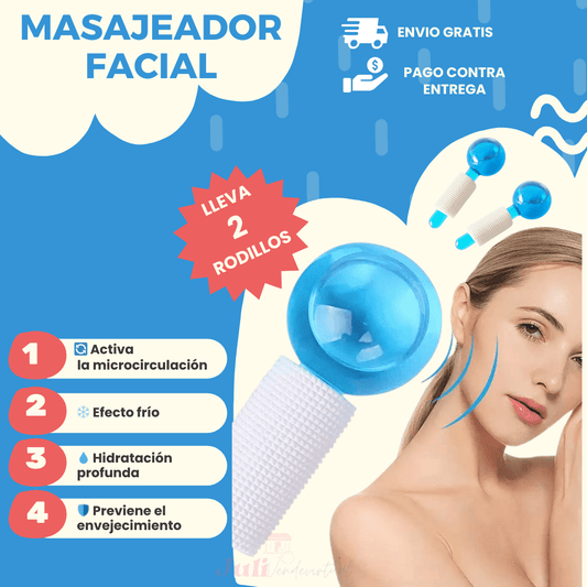 Masajeador Facial- Fríoradiante™️ 🚚 Envio Gratis + Pago Contra Entrega