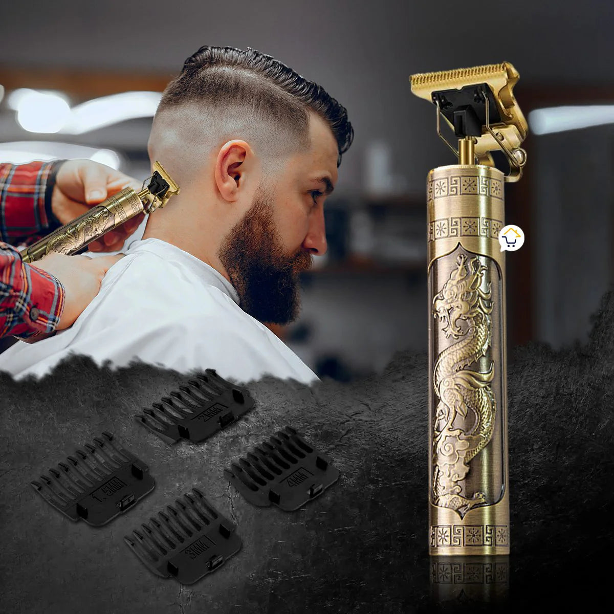 Maquina Buda Profesional®️ Cortadora de pelo para hombres- Envio Gratis + Pago Contra Entrega🚚