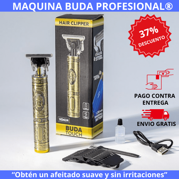 Maquina Buda Profesional®️ Cortadora de pelo para hombres- Envio Gratis + Pago Contra Entrega🚚