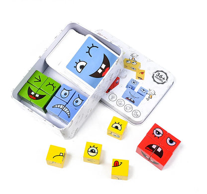 Juego de Mesa Educativo Cubos Emoji® + Envio Gratis