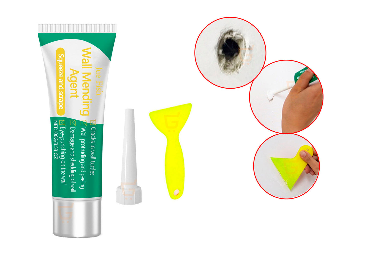 Crema Reparadora de Paredes con Grietas 🚛Envio Gratis + Pago Contraentrega
