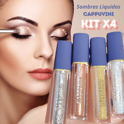 Kit X4 Sombra Liquida- CAPPUVINI